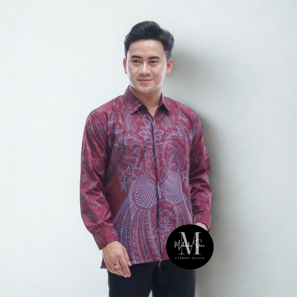 Jemeja Kondangan Hatik Baju Batik Pria Terbaru 2026 Pkaian Laki2 Dewasa Atasan Kemrja Motif Bztik Bj