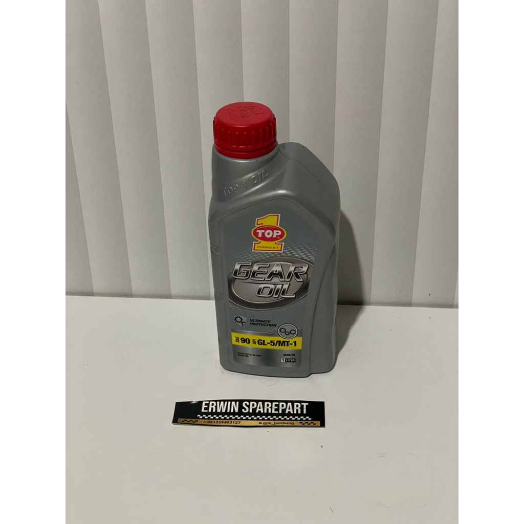 OLI GARDAN / TRANSMISI  MOBIL TOP 1 / TOP1 GEAR SAE 90 GL-5 ISI 1 LITER