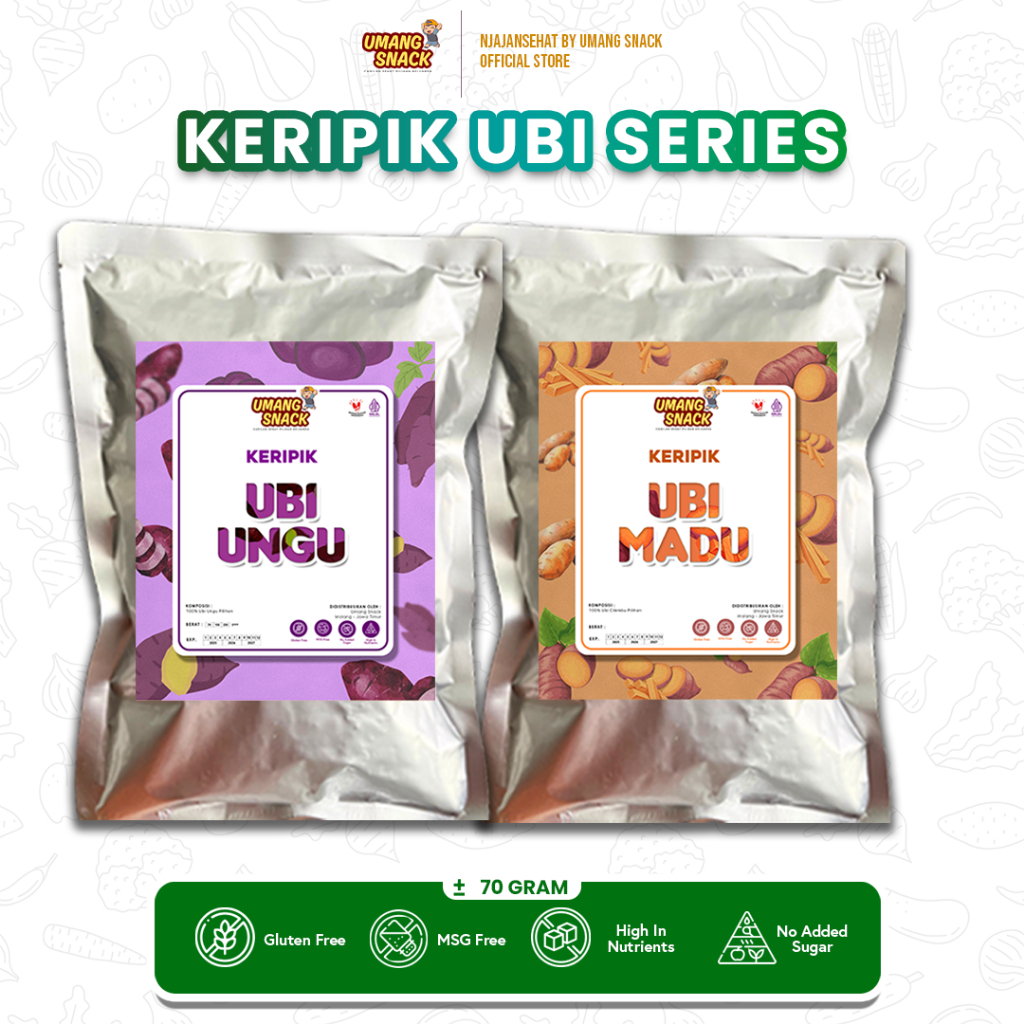 

NJAJANSEHAT - KERIPIK UBI UNGU DAN UBI MADU TERMURAH !!