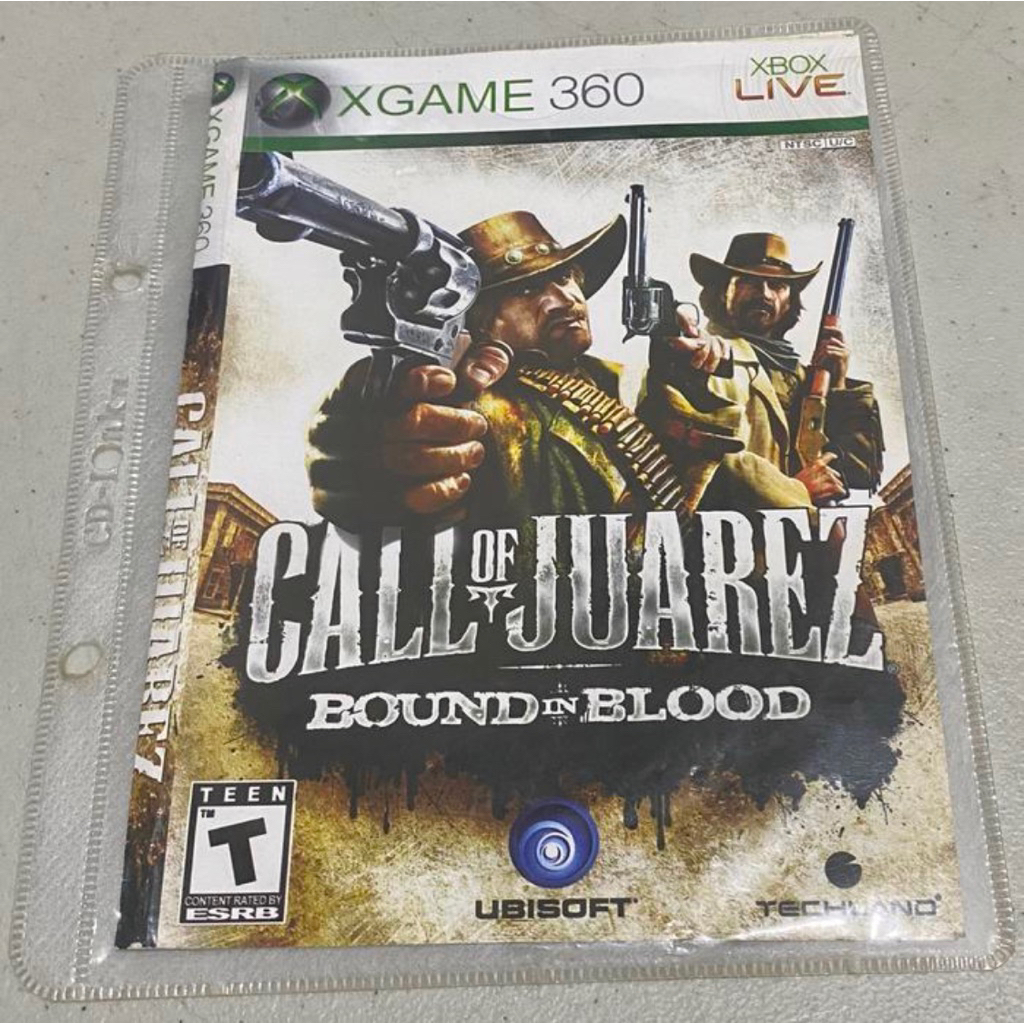 Kaset Xbox 360 RGH Call Of Juarez