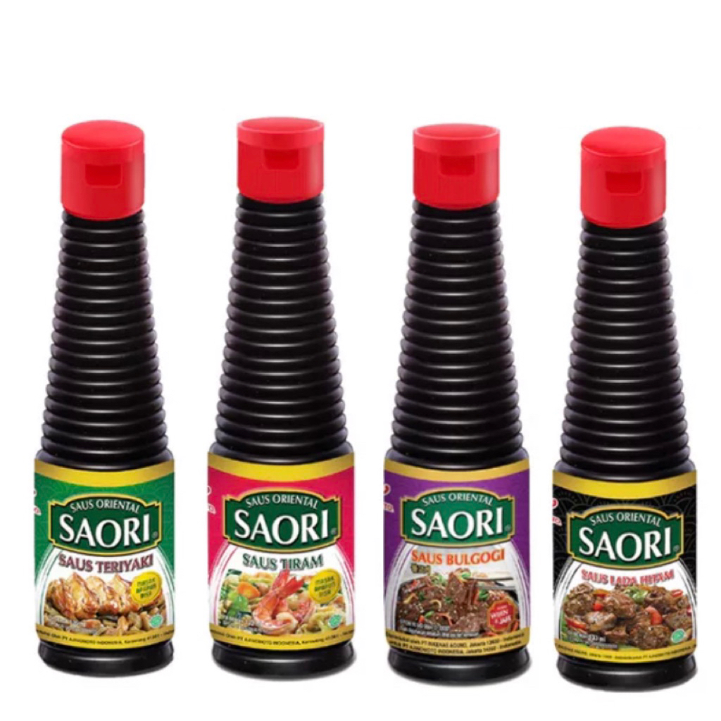 

Saori Saus Tiram dan Tariyaki 133 ml
