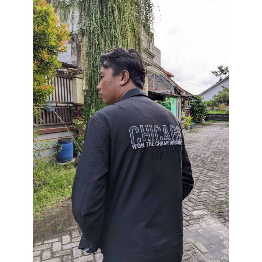 coach jacket Chicago Bulls