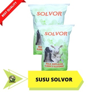 Susu Solvor 1Kg – Milk Replacer Premium untuk Cempe & Pedet | Nutrisi Lengkap Kambing & Sapi