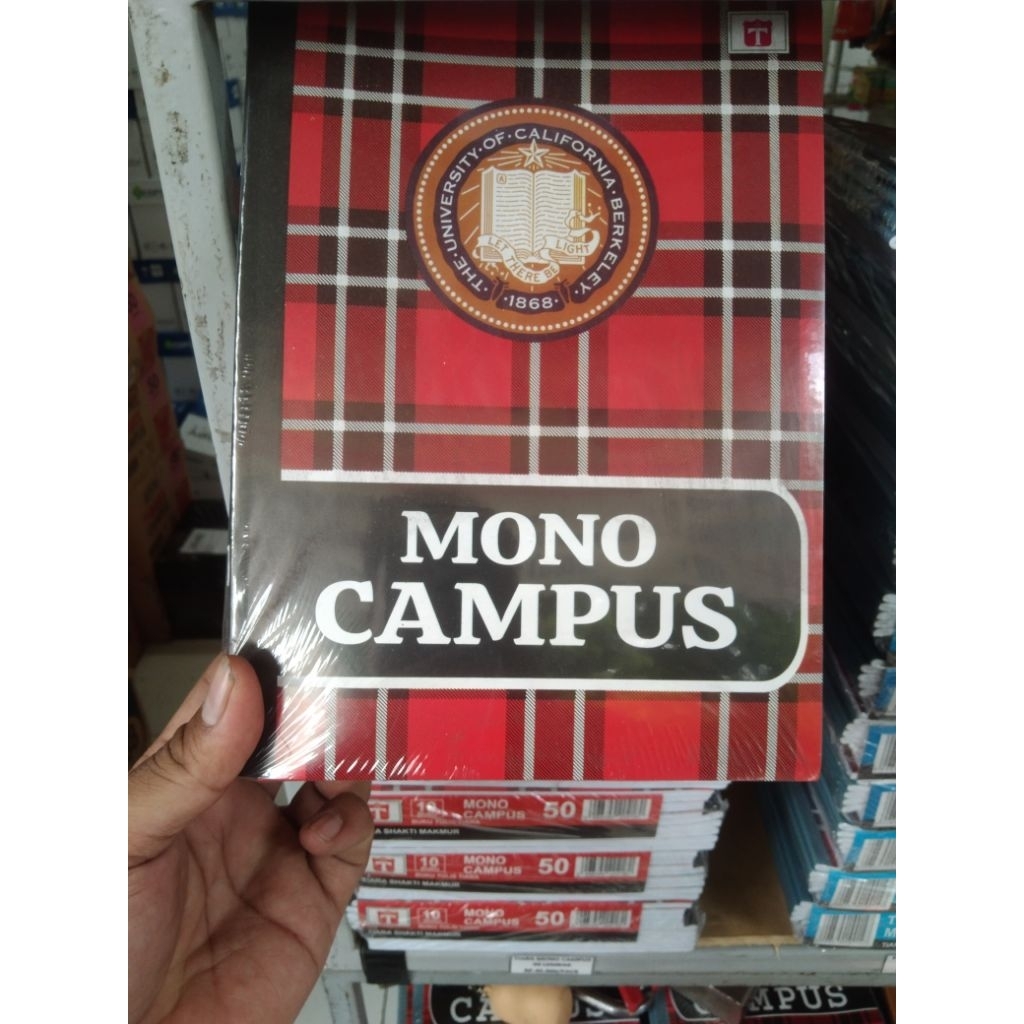 

Ay00! Buku Tulis Boxy B5 Mono Campus 50 lembar 1 pack isi 10 buku