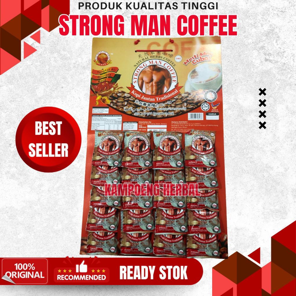 

Coffe Strongman Papan Original Asli