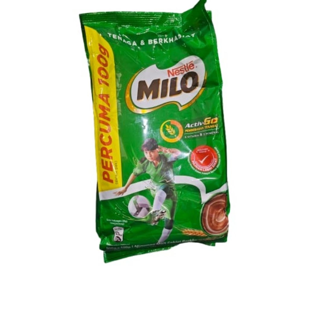 

Milo Active go Susu bubuk Coklat 1 kg (900gr+100gr) Mlay