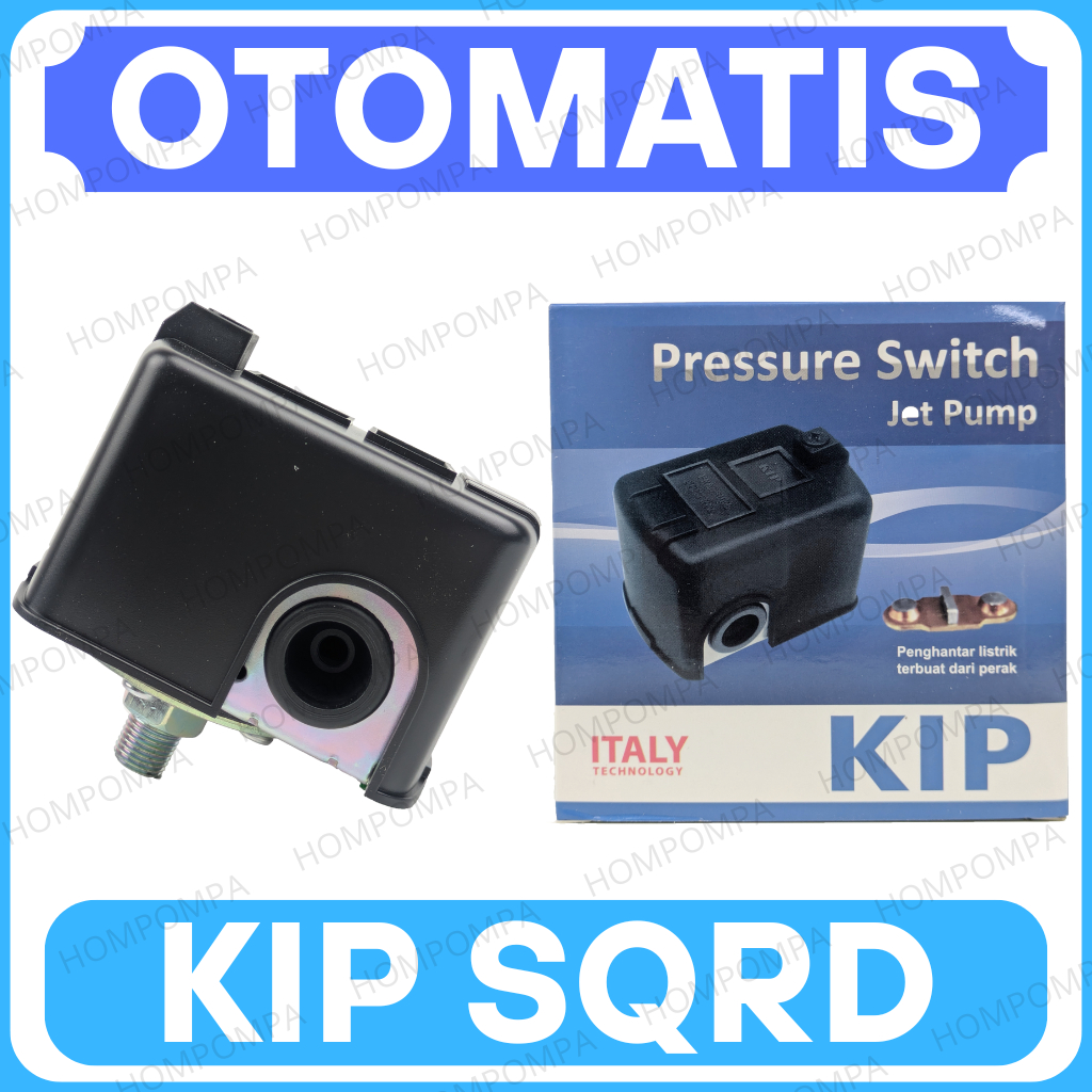 OTOMATIS PRESSURE SWITCH 1/4" SEMI JET & JETPUMP KOTAK KIP - SPAREPART POMPA AIR