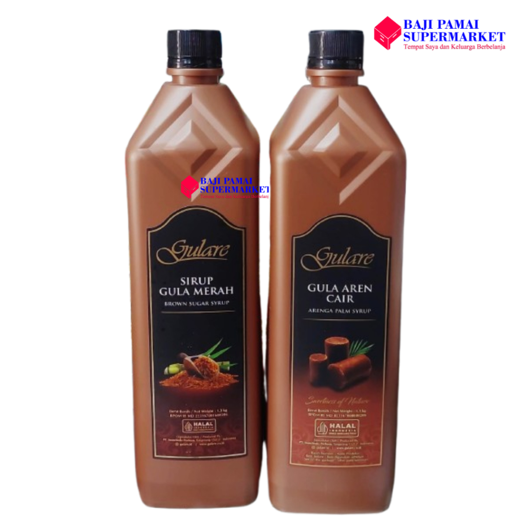 

GULARE - Sirup Gula Merah / Gula Aren Cair 1,3kg