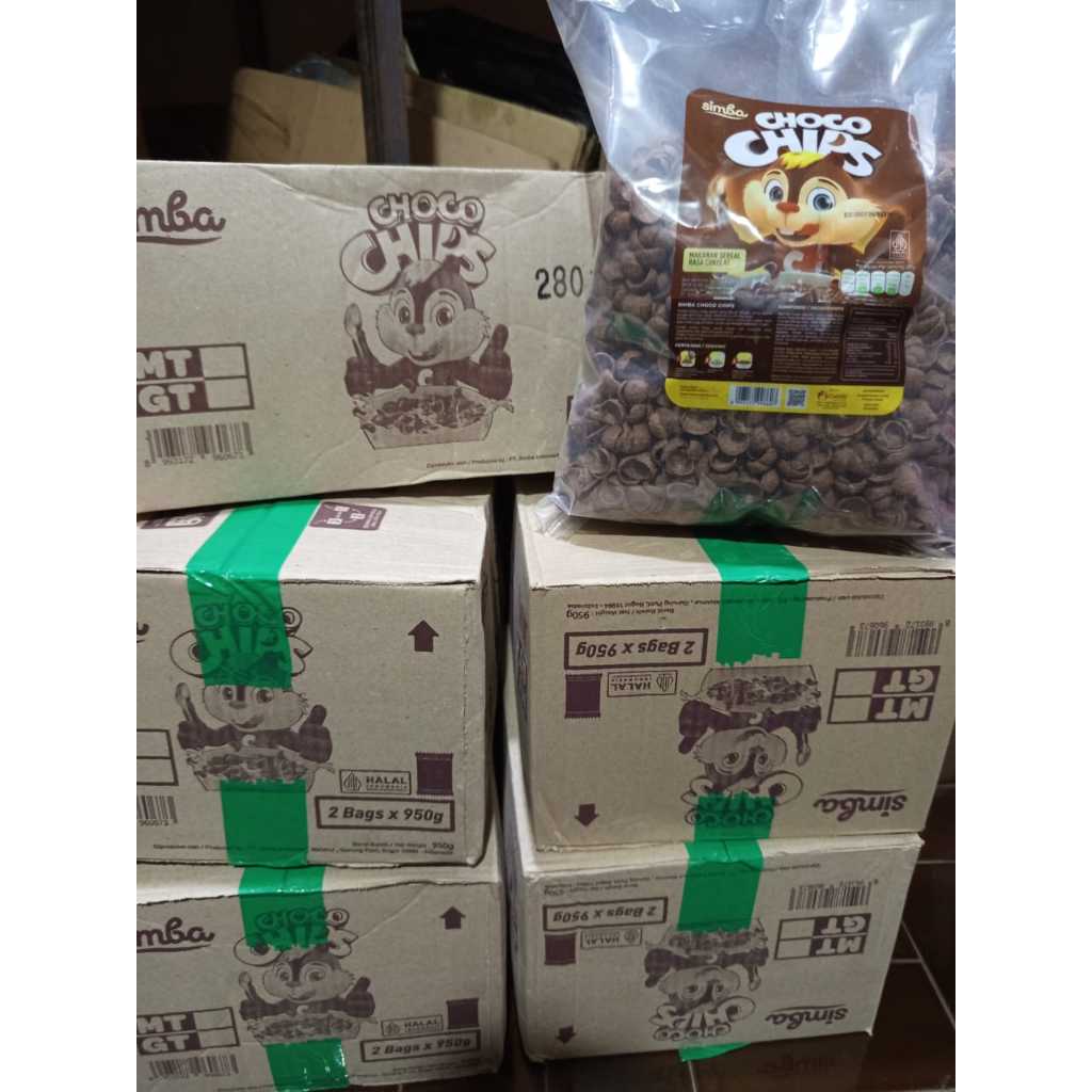 

f [Bake-inc] SIMBA Cereal Choco Chips Coklat 950g