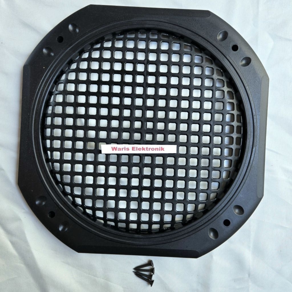 Gril Speaker 10 inch KOTAK Plastik