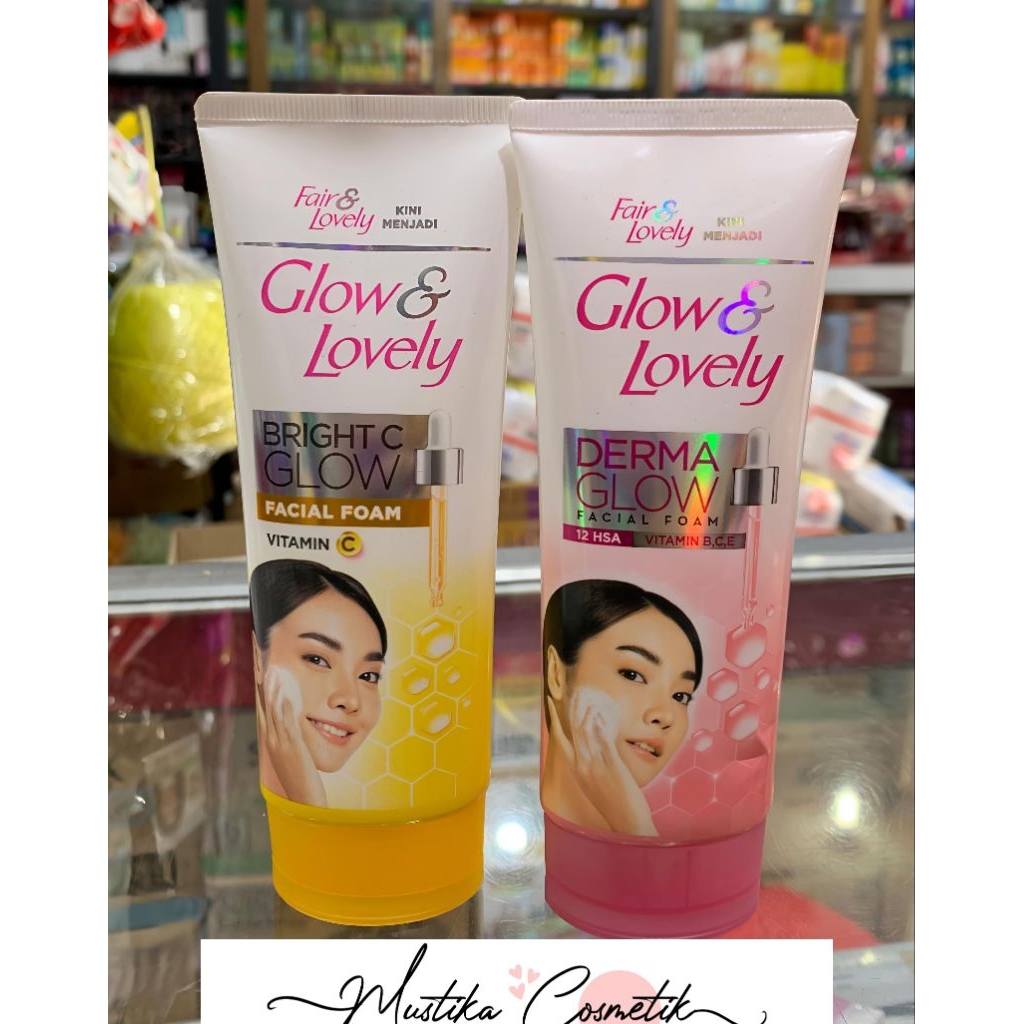GLOW AND LOVELY FACIAL FOAM 100GR