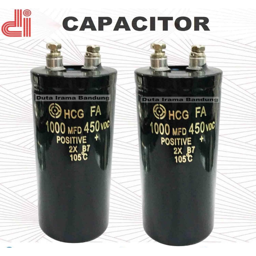 Capacitor 1000uf-450Vdc Hitachi kapasitor 1000uf 450V Capasitor Elco