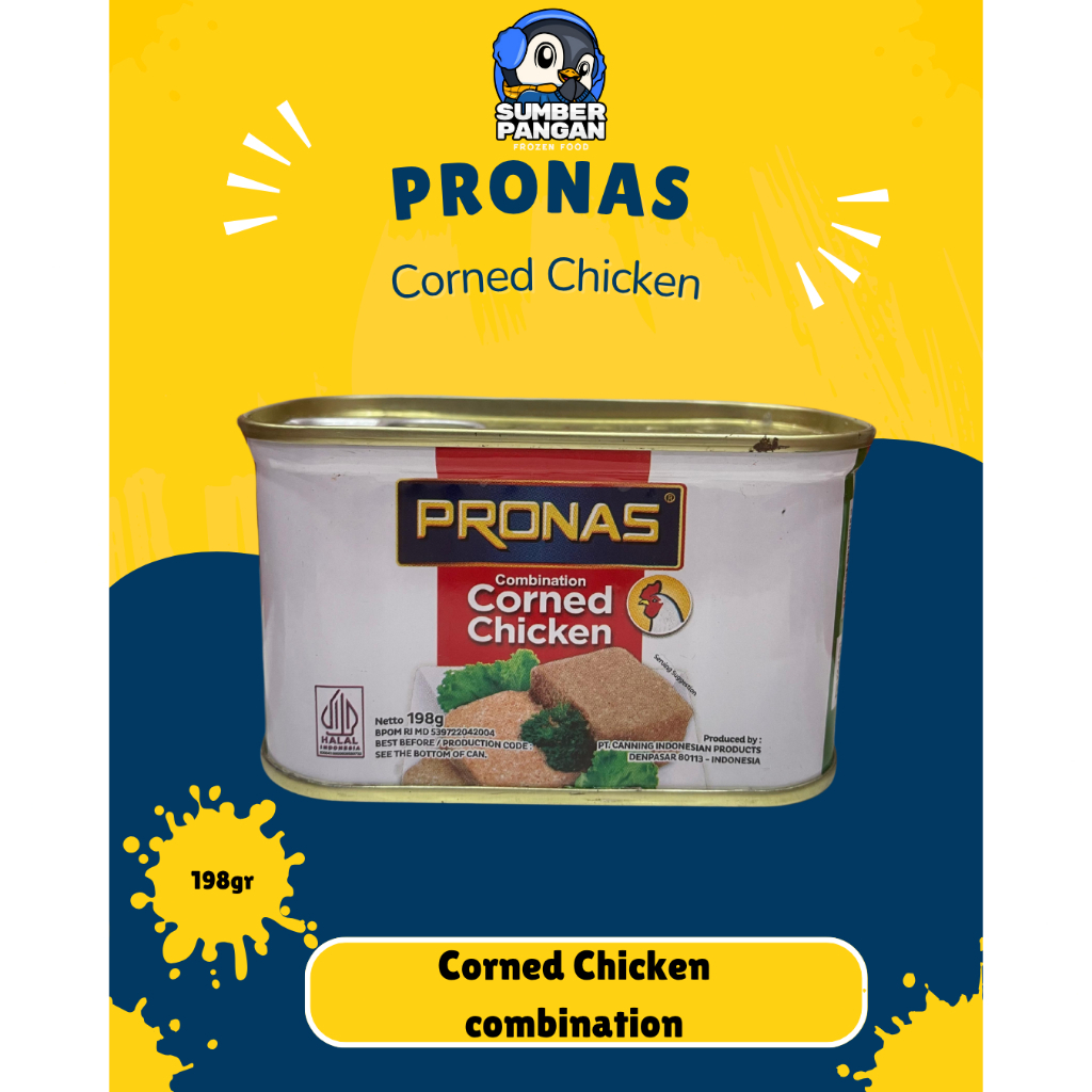 

Pronas Combination Corned Chicken 198g & 340gr