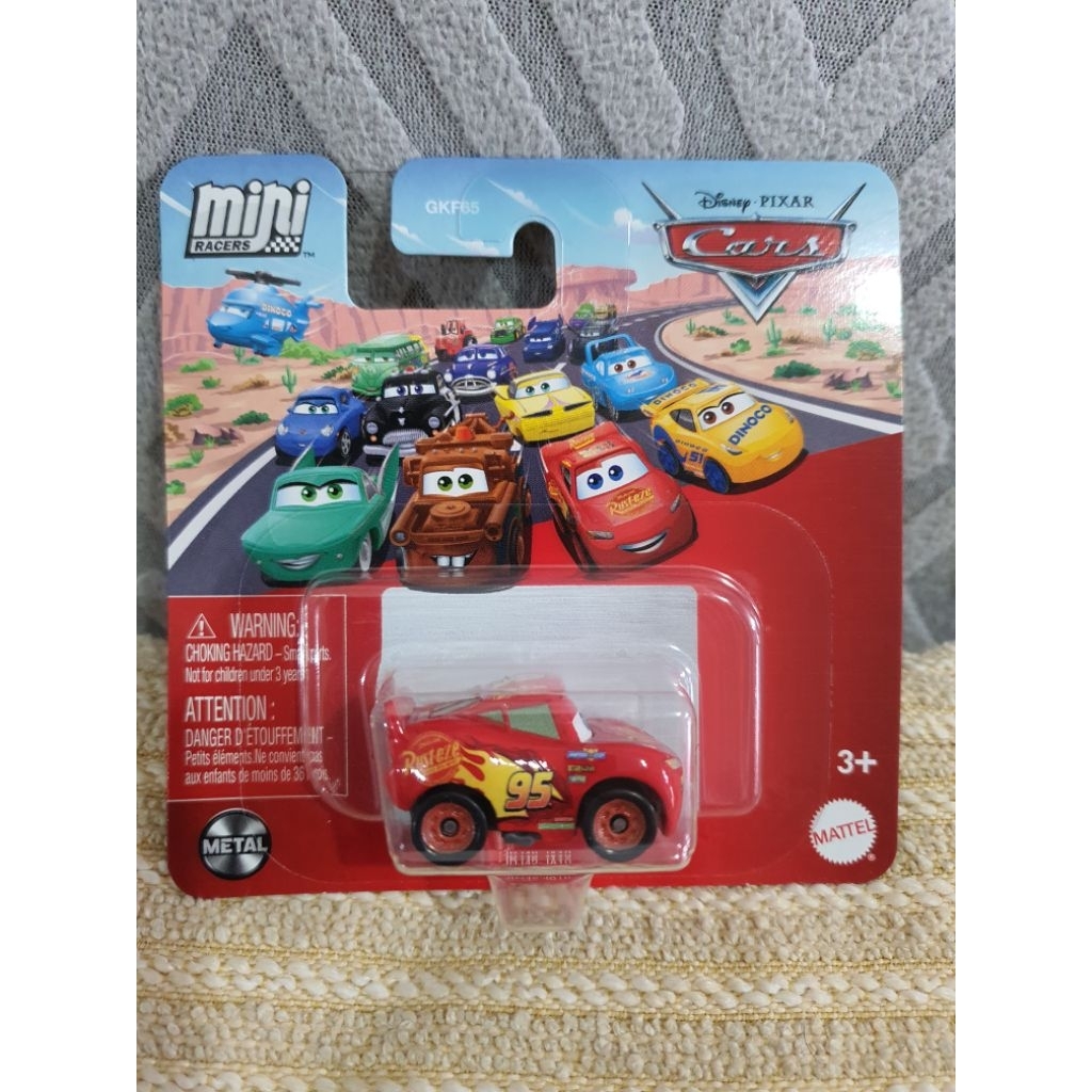 Mini Racer Mcqueen Disney Pixar Matel