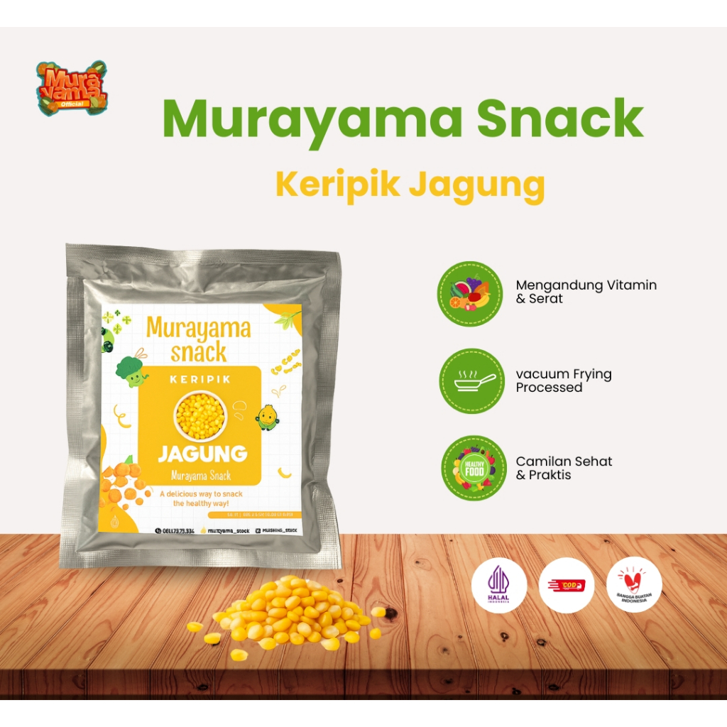 

KERIPIK JAGUNG 30GR MURAYAMA SNACK