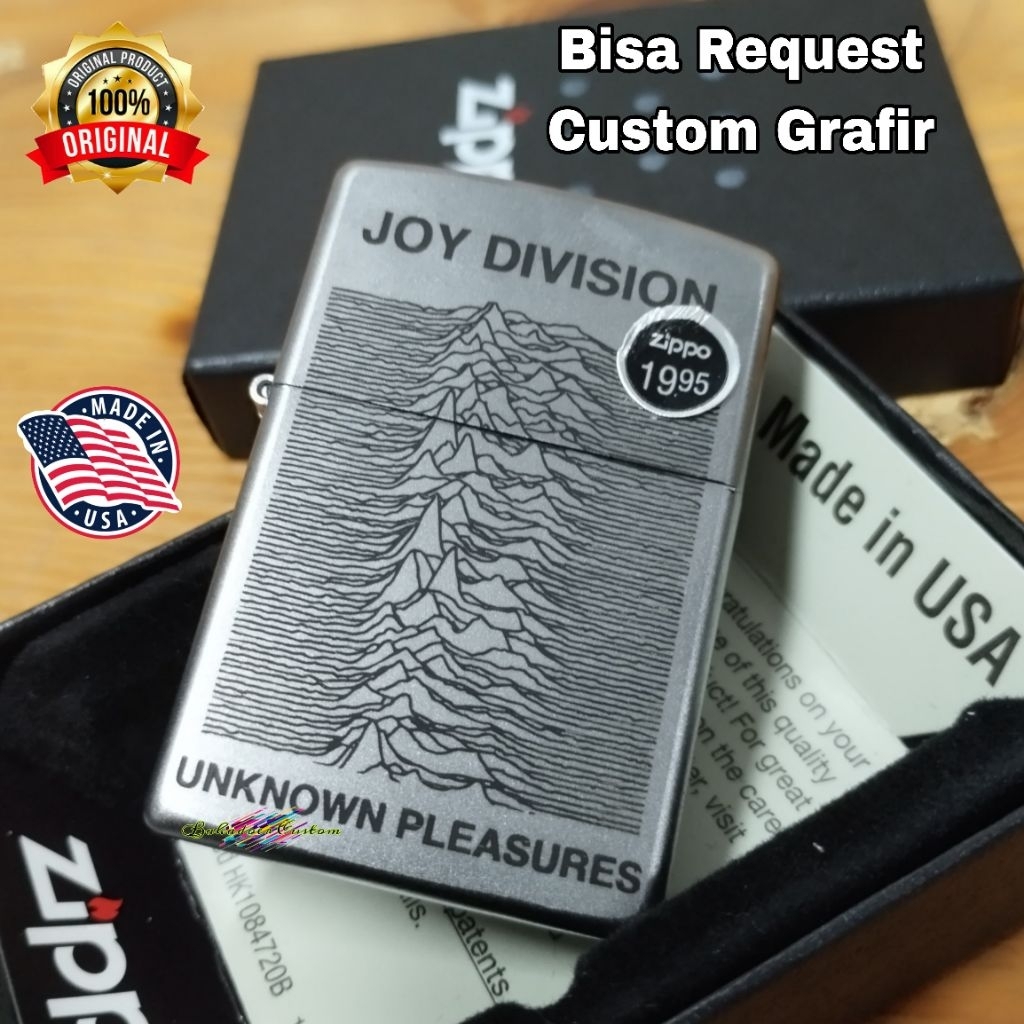 KOREK API ZIPPO SATIN 100% ORIGINAL USA CUSTOM GRAFIR BISA BEBAS REQUEST CUSTOM GRAFIR SESUAI DENGAN