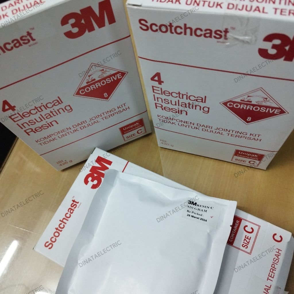 3M ScothCast Resin C Electrical Insulating Resin 4 Size C 3M 420gram