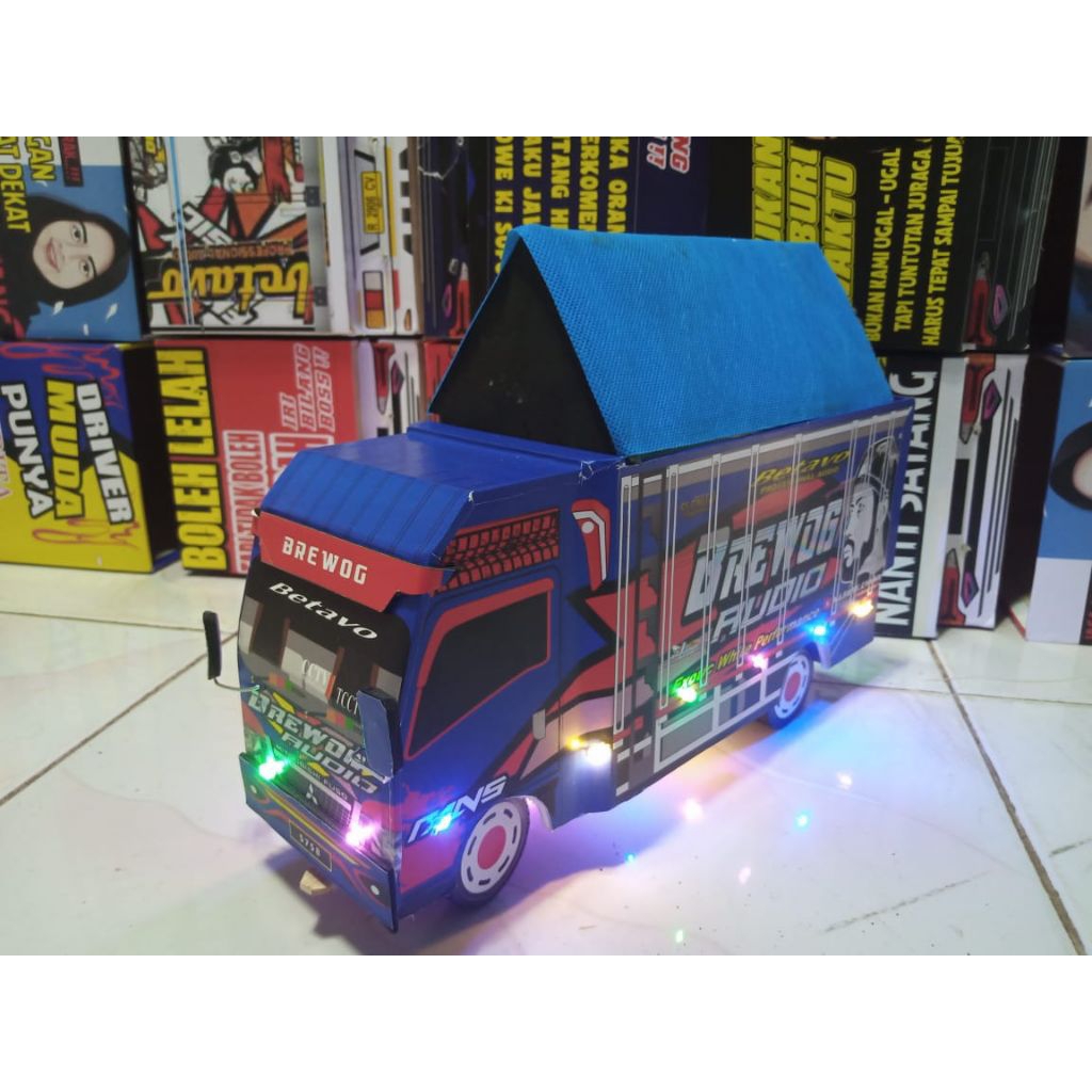 MAINAN TRUK OLENG MINIATUR TRUK OLENG TRUK OLENG BREWOK TRUK OLENG TERPAL MAINAN VIRAL