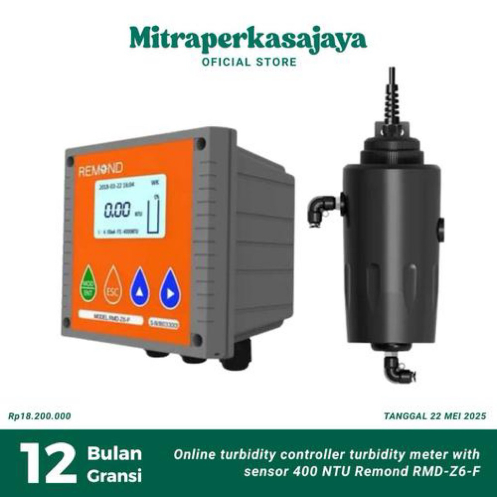 Online turbidity controller turbidity meter with sensor 400 NTU