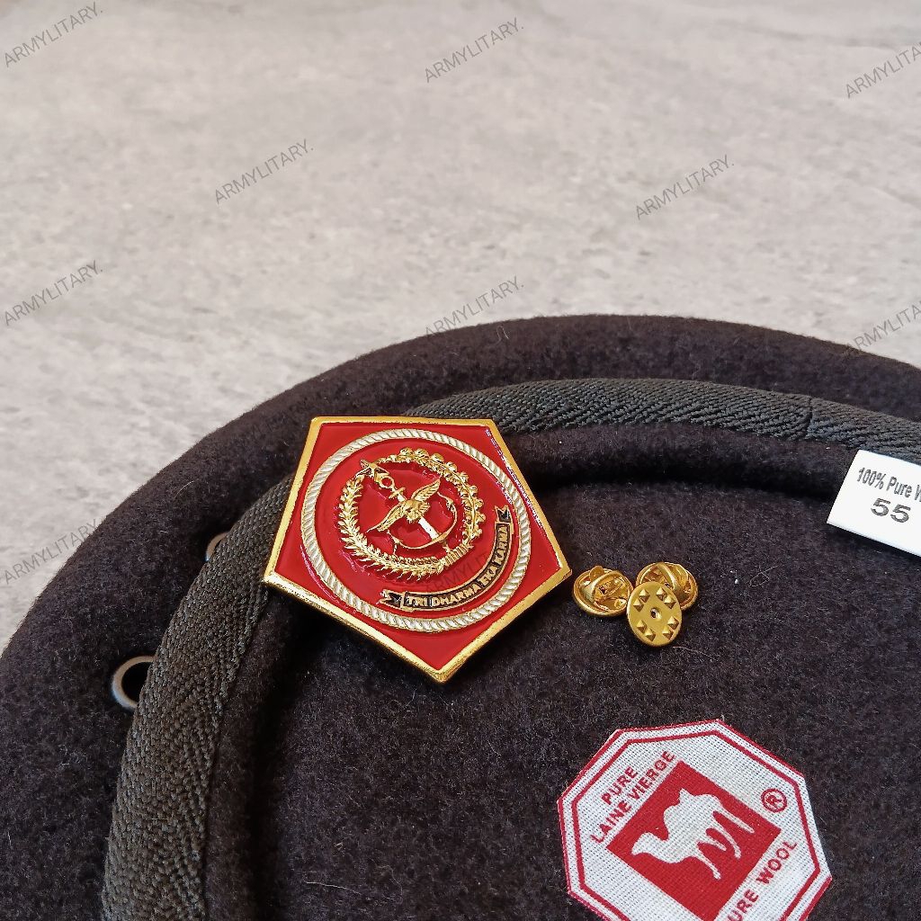 TOPI BARET DN PIN BARET MABES TNI