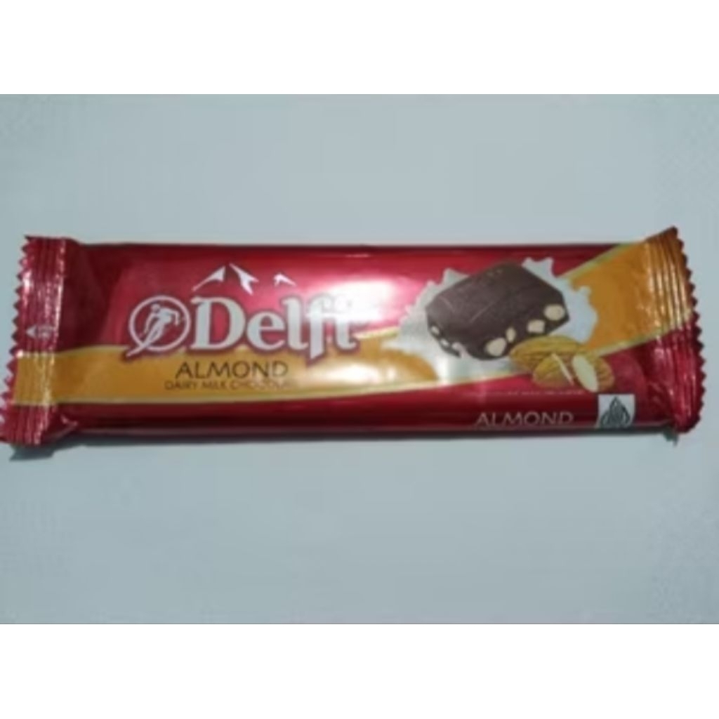 

coklat delfi 2variant rasa 40gr Almond dan mede