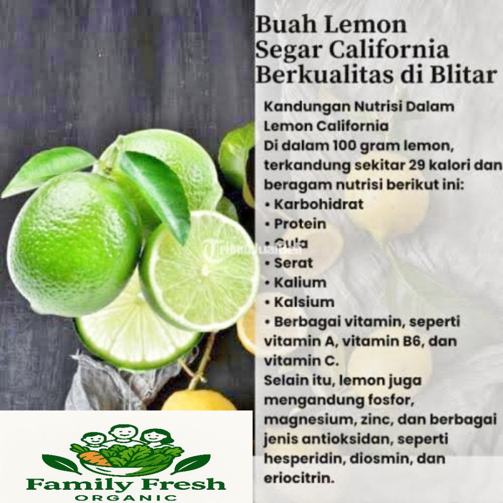 

Jeruk Lemon/Lemon california/buah segar