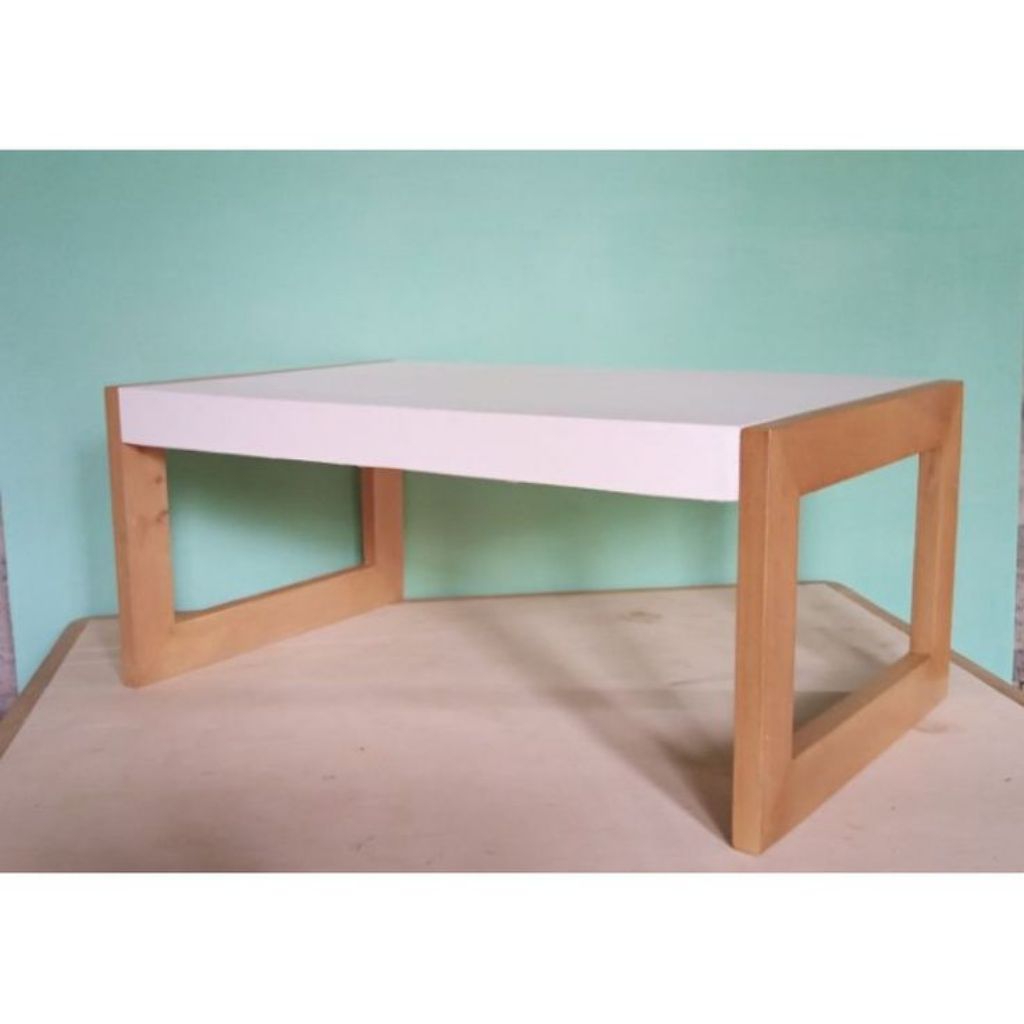 Meja Belajar Lesehan Kayu meja Kopi Lesehan Aesthetic