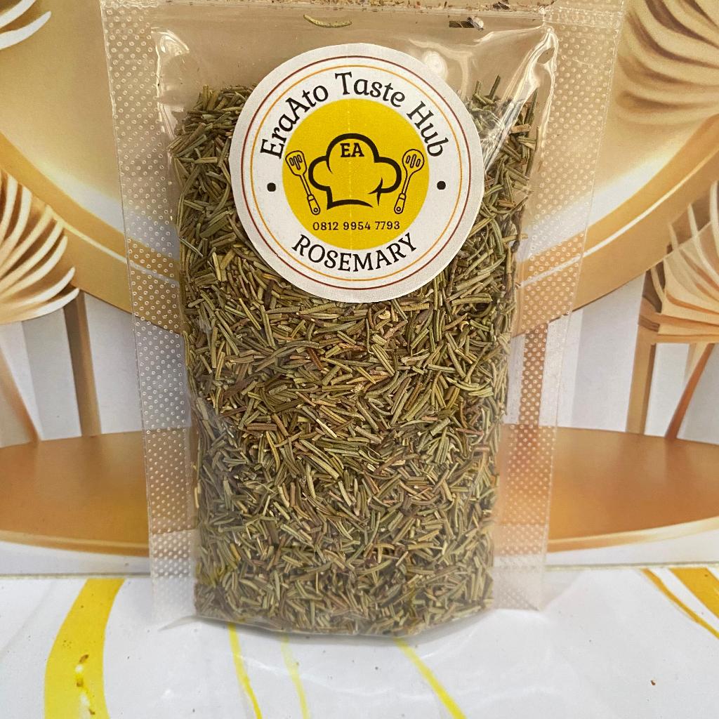 

Daun Rosemary Kering 20gr – Rempah Aromatik Khas Western, Wangi & Lezat