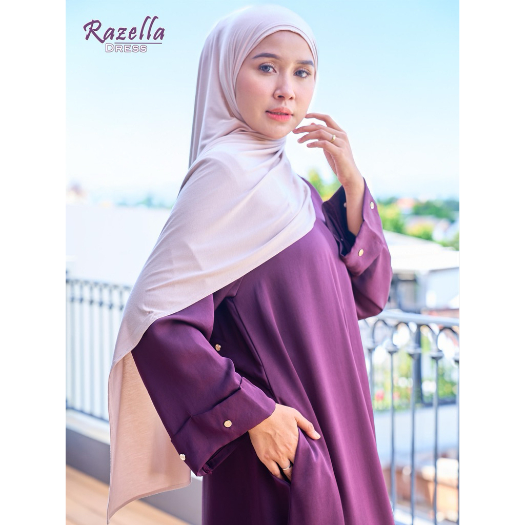 Razella dress by marevi/ standar&jumbo/bisa cod