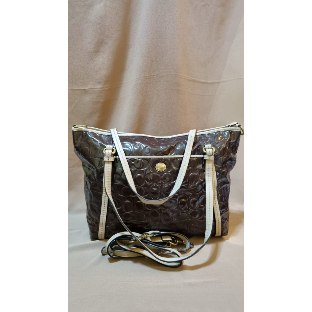 Tas Preloved Second Branded Handbag Wanita Coklat