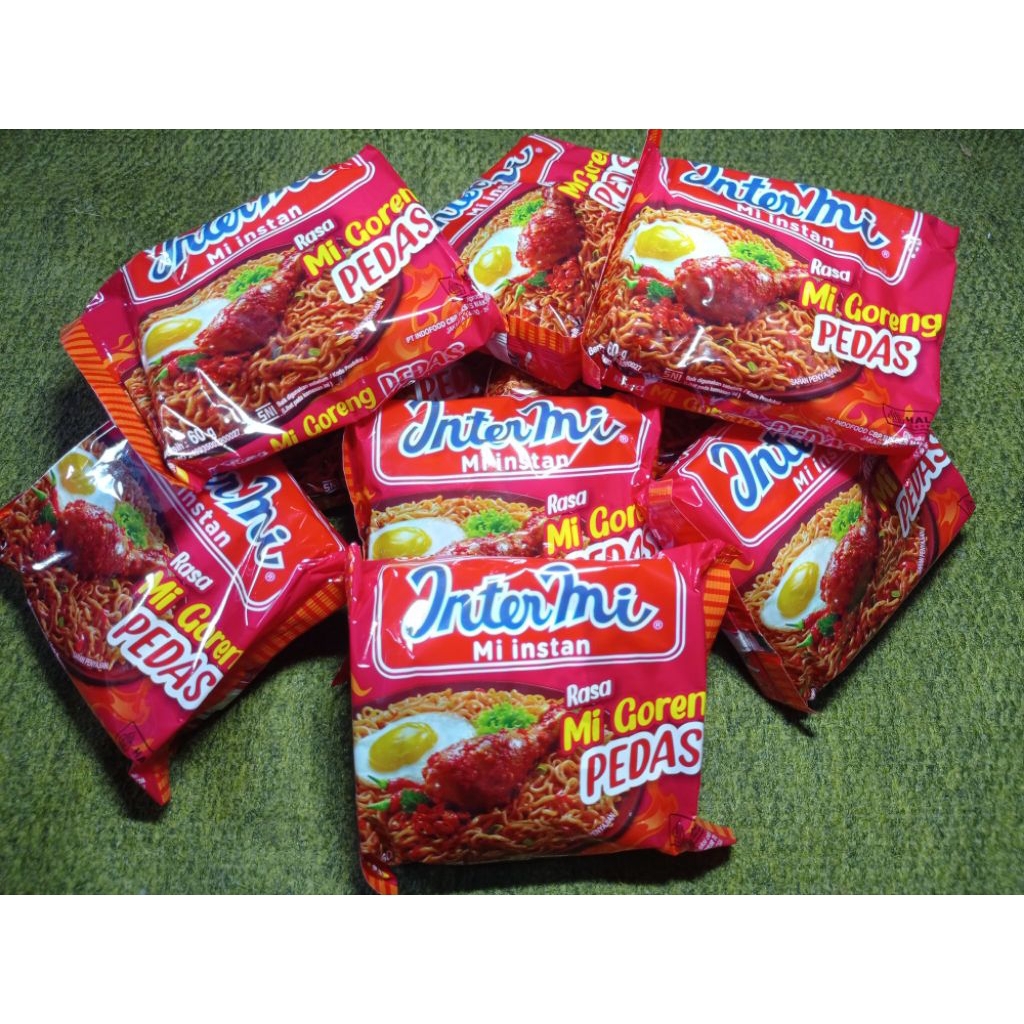 

Forcysn Mie Intermie Goreng Ori, Pedas, Mix (Paket Hemat Isi 20 Pcs)
