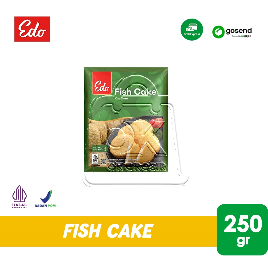 

Fish Cake Edo Kue Ikan Bulat Frozen Seafood 250gr (KHUSUS INSTANT)
