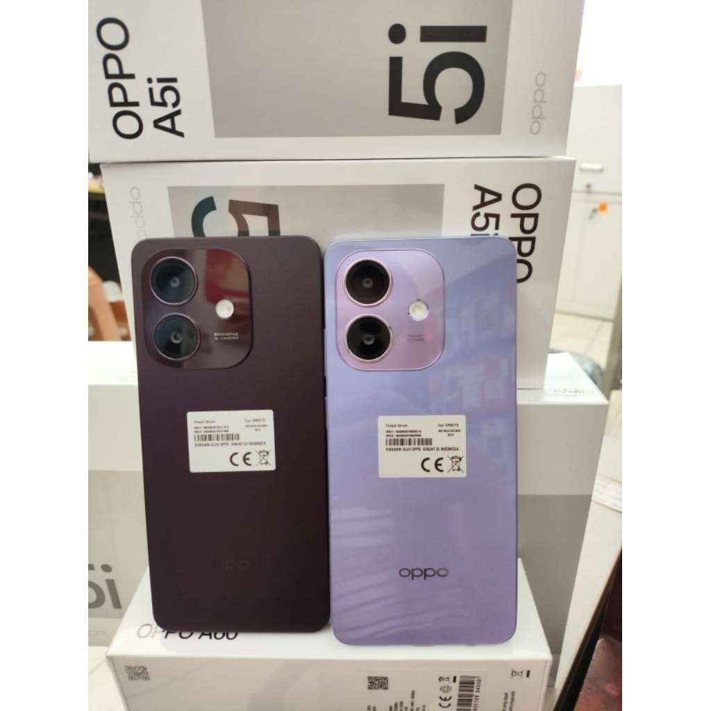 oppo A5i  ram 8+128 GB 6,7 inci anti banting (gorila glass) garansi 1 tahun resmi