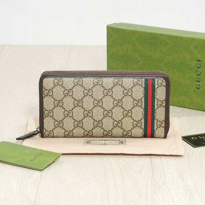 New Single Zipper Handbag Long Wallet Zipper Wallet GQ