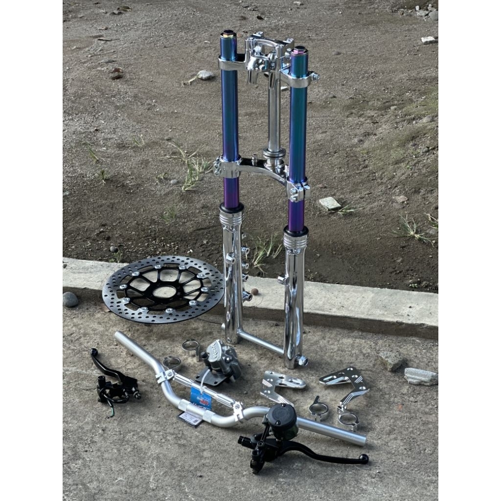 paket shock depan ninja pnp rx king fullset