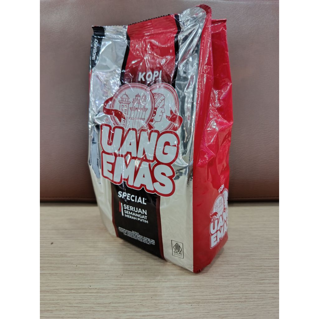 

Kopi Hitam Uang Emas 1000 g
