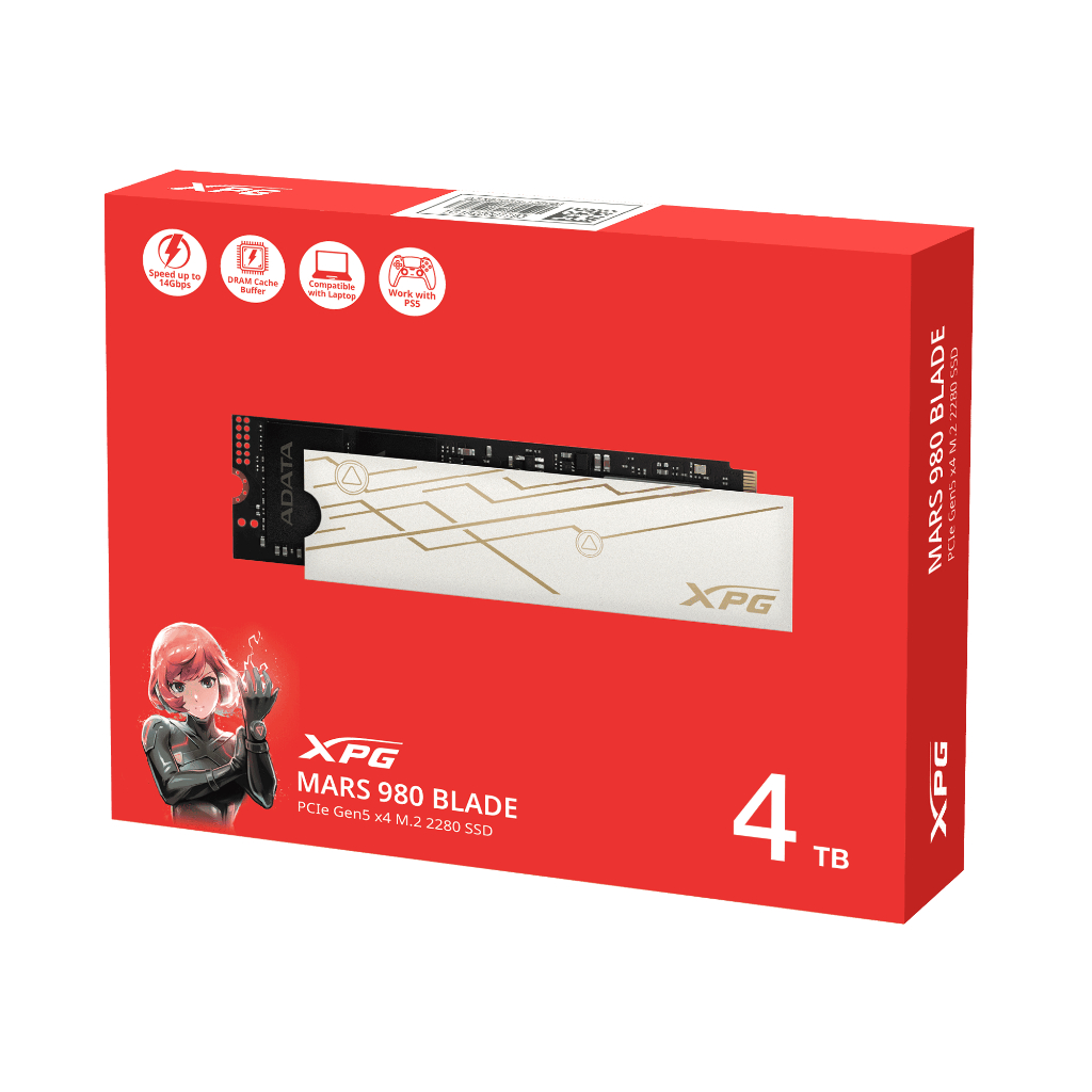 ADATA MARS 980 BLADE 4TB XPG SSD NVMe PCIe Gen5