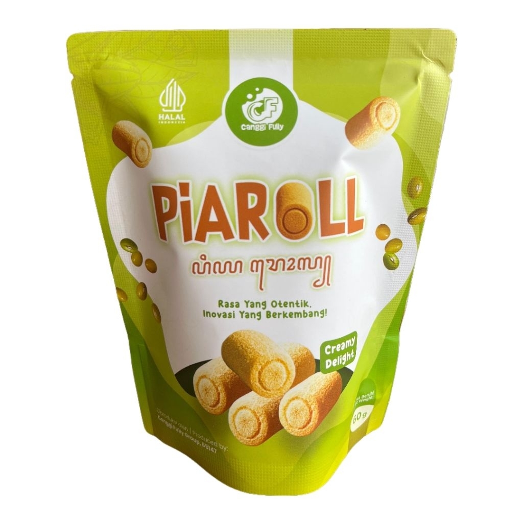 

Canggi Fully Pia Roll Creamy Delight Filling Kacang Hijau 60g