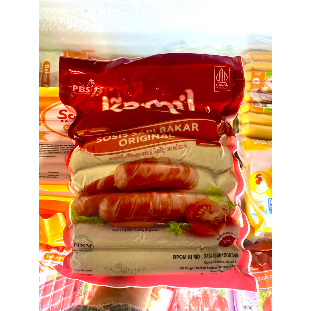 

KAMIL Sosis Sapi Bakar Original 500gr / sosis sapi bakar frozen