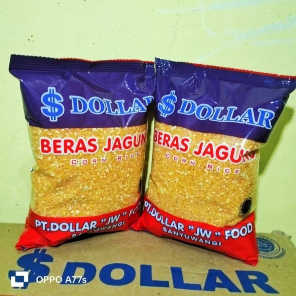 

Beras Jagung Dollar Super 1 Bungkus