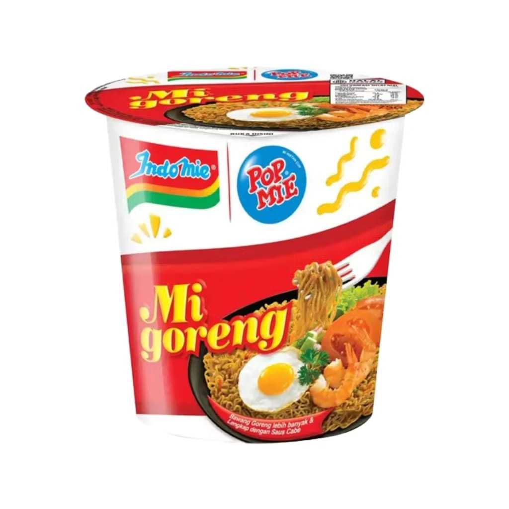 

Pop mie mi instan indomie goreng 1 dus isi 12 Pcs