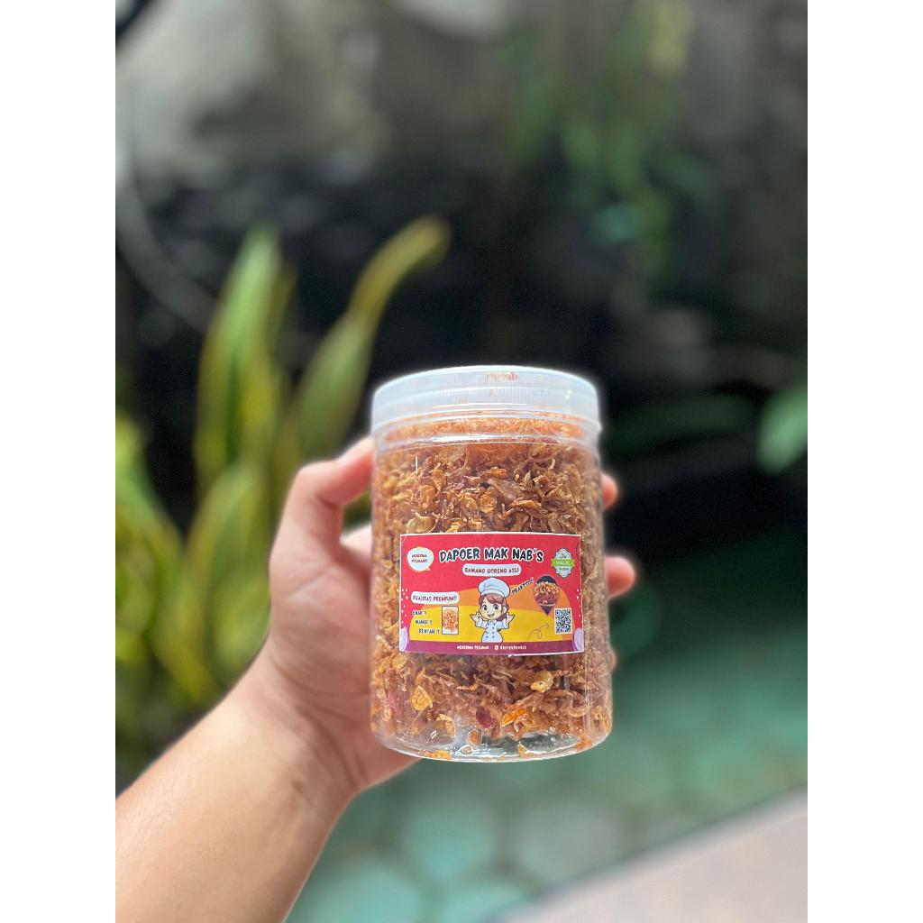 

Bawang merah goreng premium asli tanpa campuran (100% asli !!) 500gr
