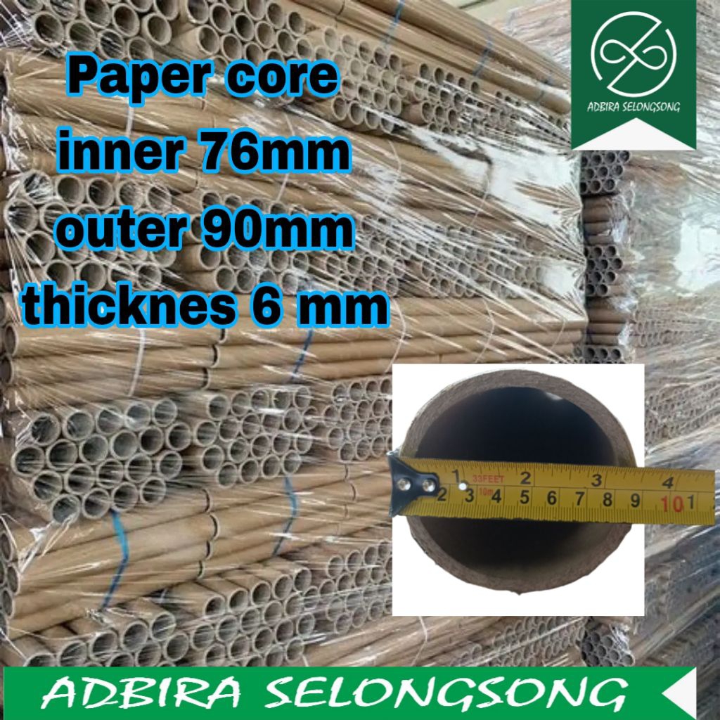 

76 x 5 PAPER CORE 3INCH SELONGSONG KERTAS GULUNGAN KERTAS