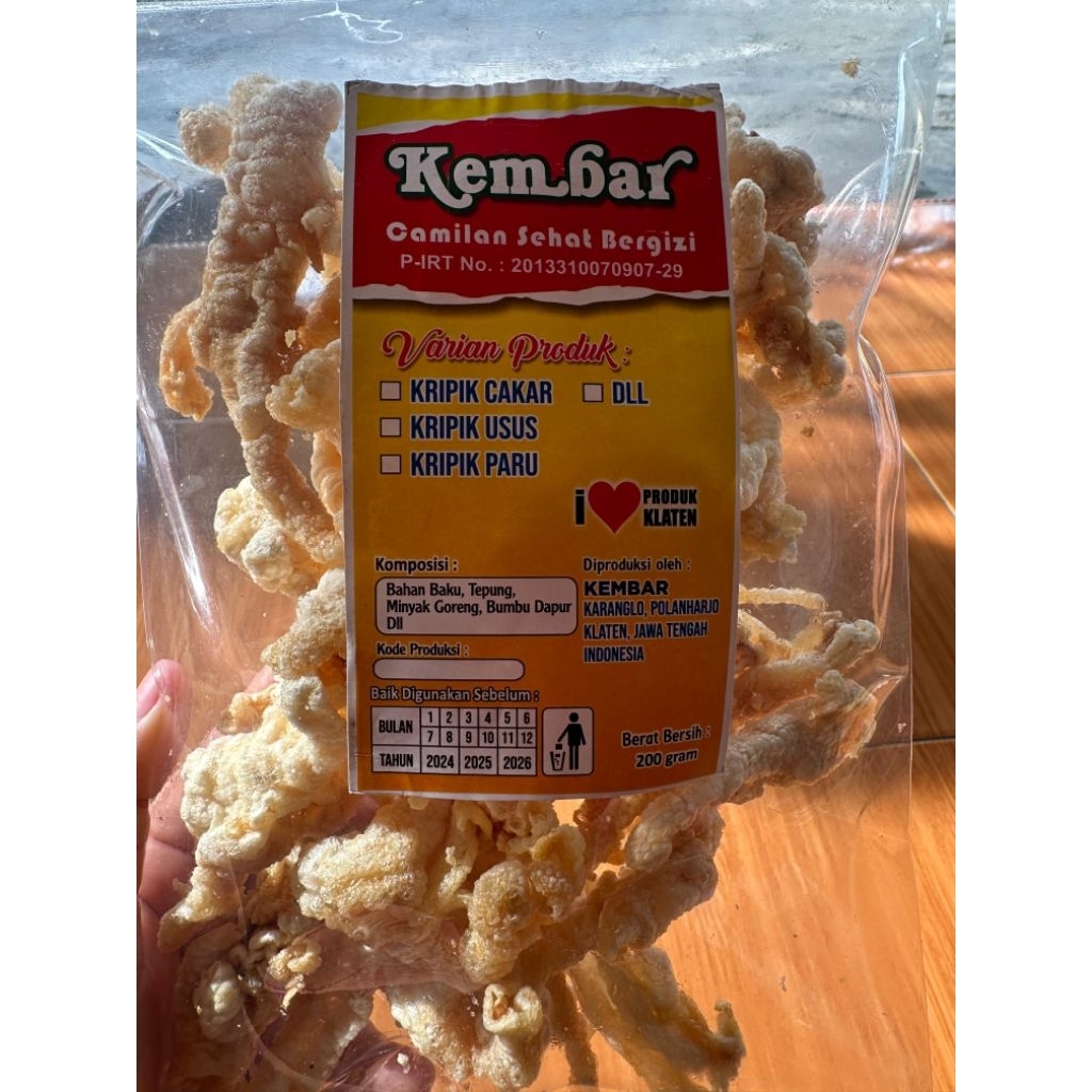 

Keripik Ceker Kembar