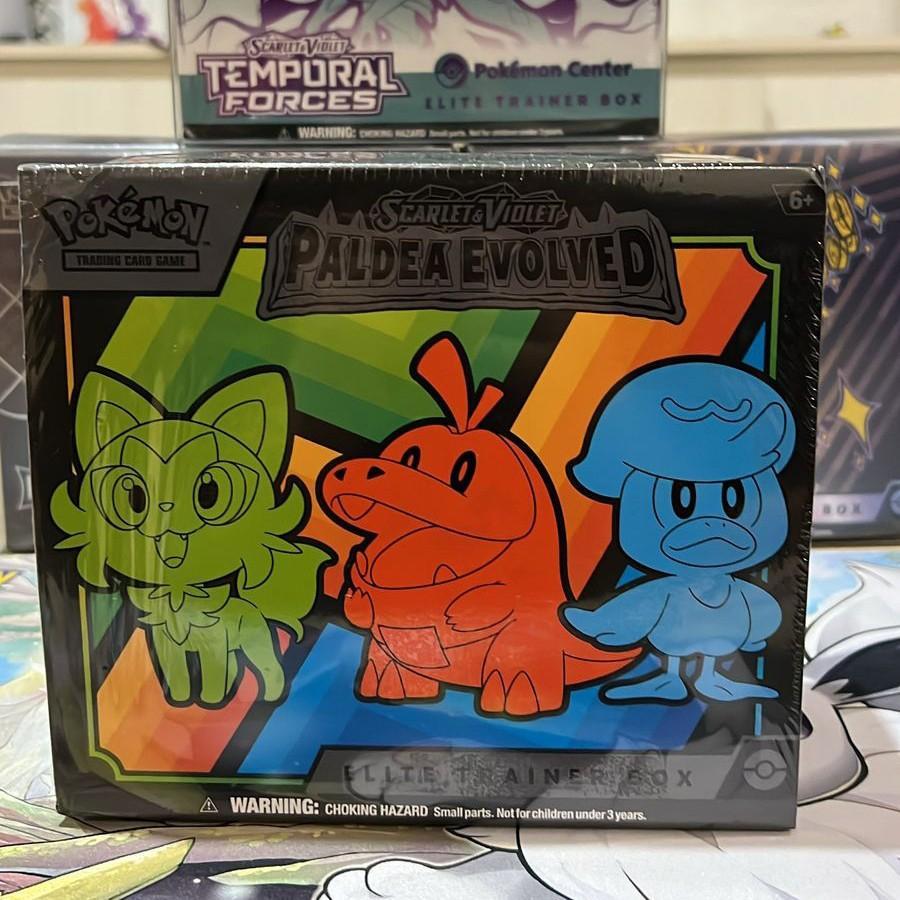 Paldea Evolved Elite Trainer Box ETB Pokemon TCG