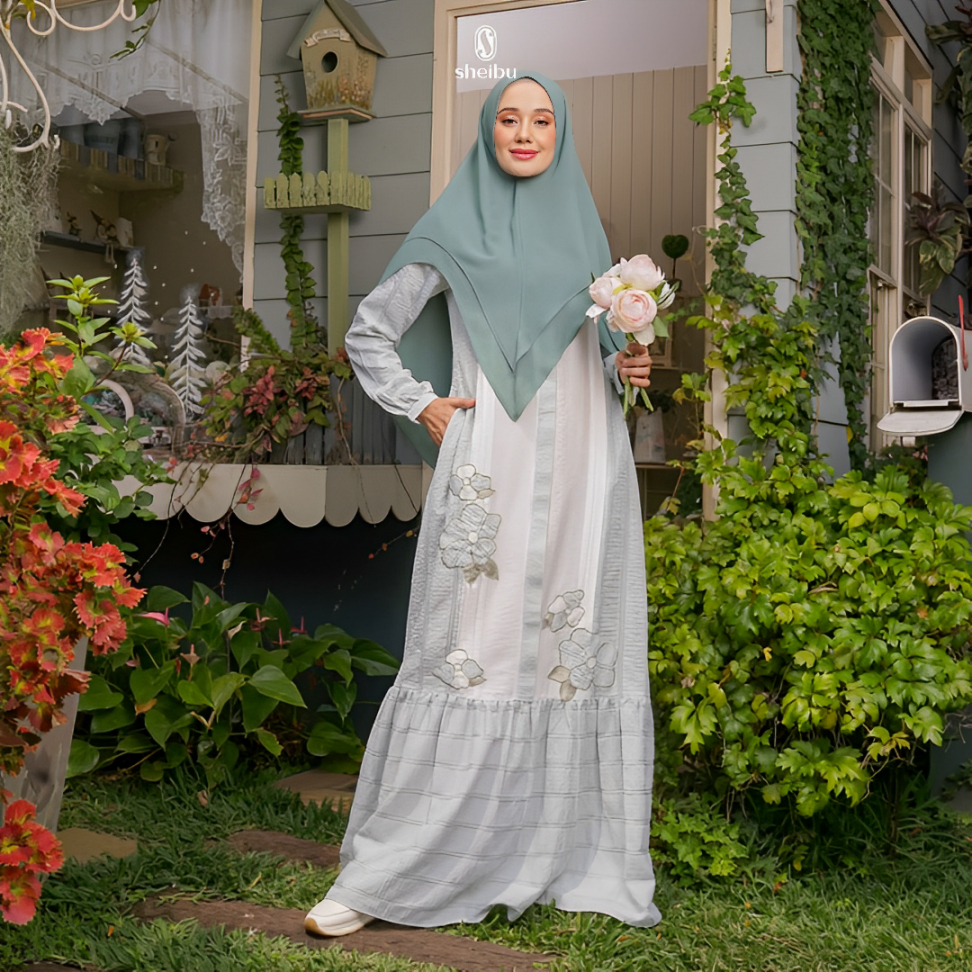 Sheibu Selena Dress Gamis Pakaian Muslim Wanita