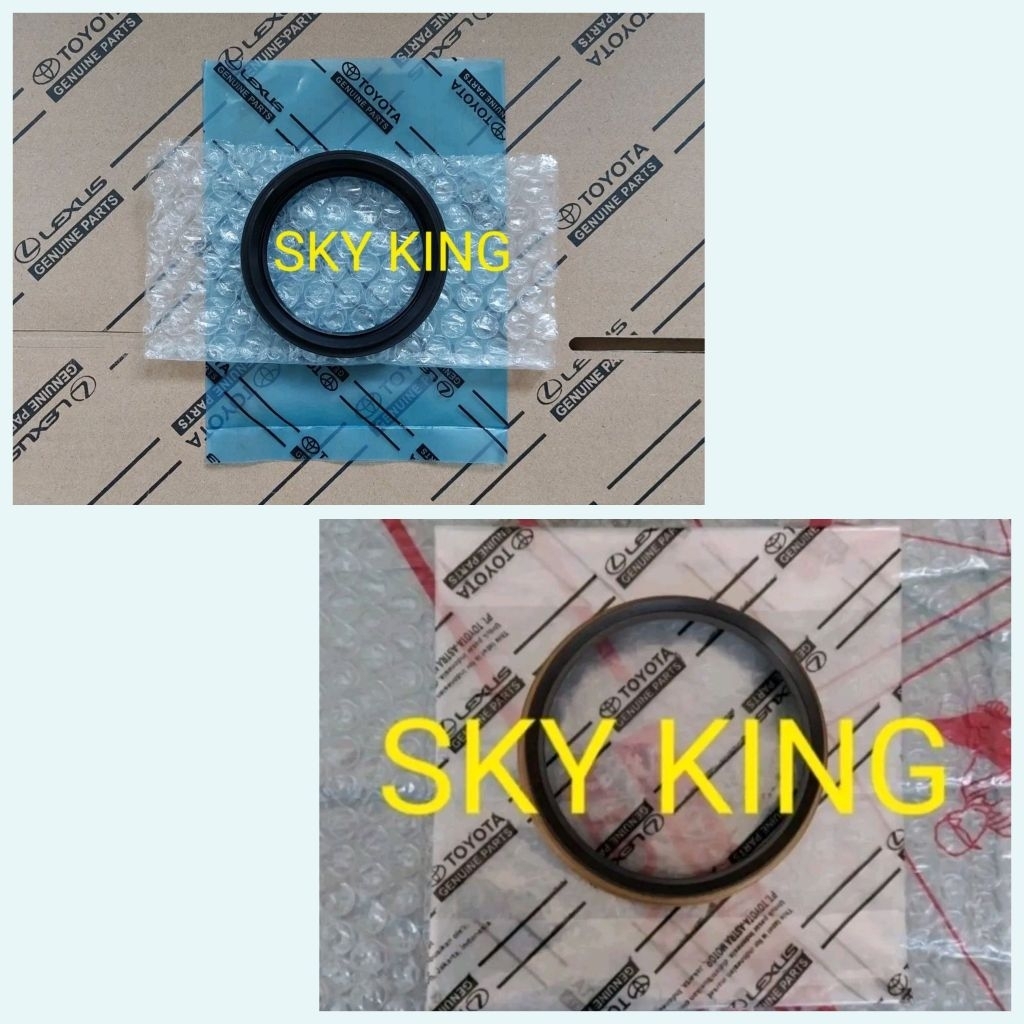 Oil Oli Seal Sil Bearing Nak Nab Nap Lahar Roda Depan Front Axle Hub Toyota Inova Kijang Innova Rebo