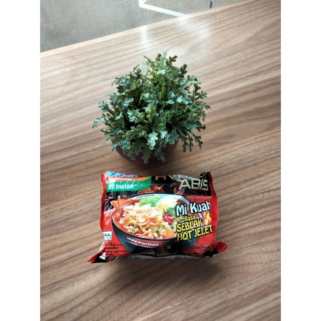 

Indomie Hype Abis Mi Kuah Rasa Seblak Hot Jeletot