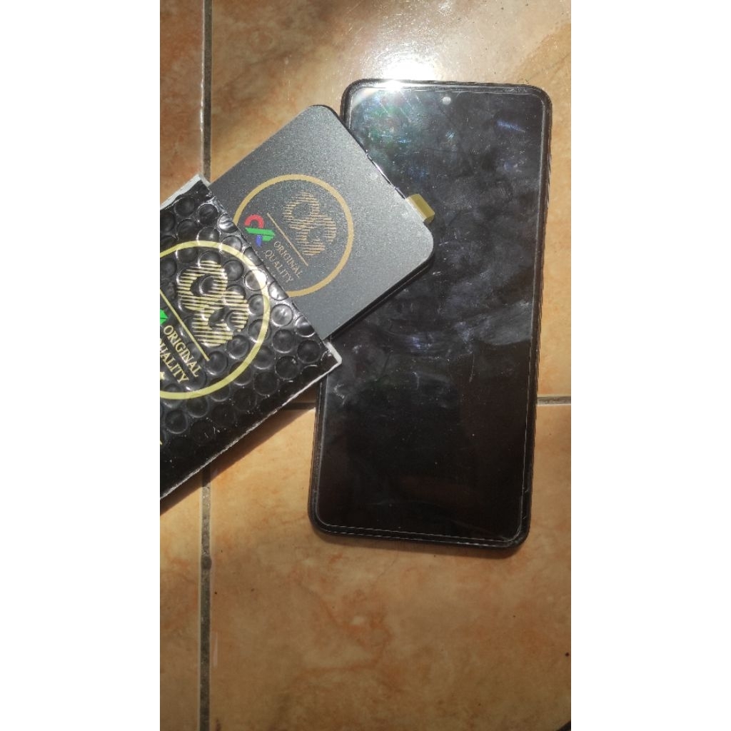 lcd redmi not 9 pro +frame dan lcd redmi 8