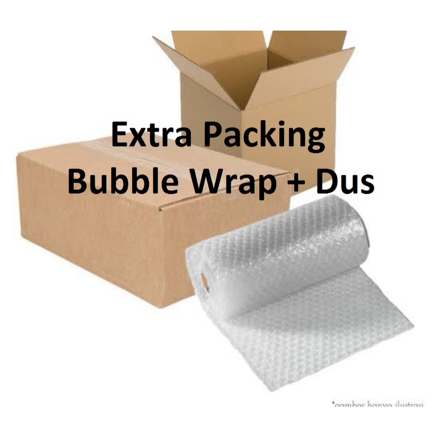 

Packing Aman Kardus + Buble wrap